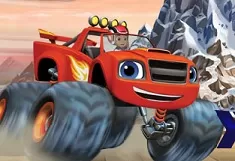 Blaze and The Monster Machines Games, Blaze Race to the Top of the World, Games-kids.com
