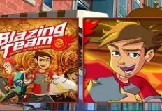 Blazing Team Games, Blazing Team Memory, Games-kids.com