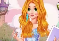 Rapunzel Games, Blonde Princess Jelly Nails Spa, Games-kids.com