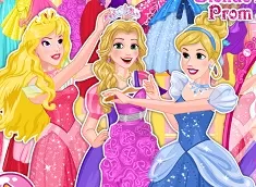 Princess Games, Blonde Princesses Prom Shopping, Games-kids.com