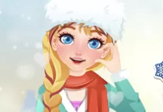 Dress Up Games, Blonde Sofia Winter Makeover, Games-kids.com