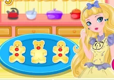 Ever After High Games, Blondie Lockes Gingerbread Bears, Games-kids.com