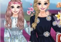 Girl Games, Blossom Dresses, Games-kids.com