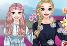 Girl Games, Blossoms Dresses, Games-kids.com