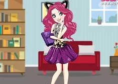 Ever After High Games, Book Party Kitty Chesire, Games-kids.com