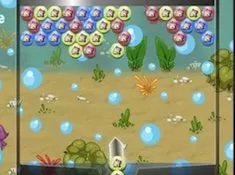 Bubble Shooter Games, Bouncing Fish, Games-kids.com