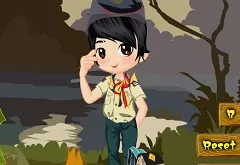 Girl Games, Boy Scout Dress Up, Games-kids.com