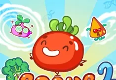 Puzzle Games, Brave Tomato 2, Games-kids.com