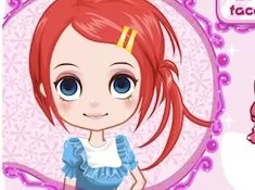 Girl Games, Bright Doll Face, Games-kids.com