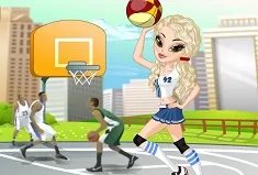 Girl Games, Brittany Basketball Slam, Games-kids.com