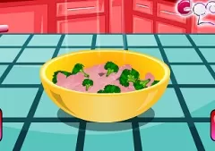 Cooking Games, Broccoli Specialty, Games-kids.com