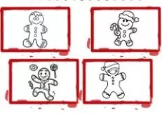 Christmas Games, BTS Christmas Cookies Coloring, Games-kids.com