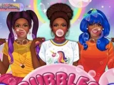 Girl Games, Bubbles Dress Up, Games-kids.com