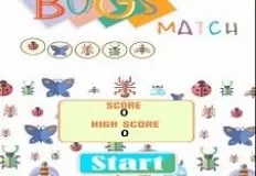 Bejeweled Games, Bugs Match, Games-kids.com