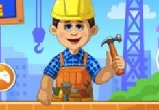 Boys Games, Building New House, Games-kids.com