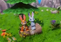 Animal Games, Bunny Adventure, Games-kids.com