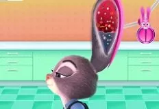 Zootopia Games, Bunny Ear Infection, Games-kids.com