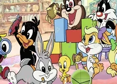 Looney Tunes Games, Bunny Tweety and Hidden Letters, Games-kids.com