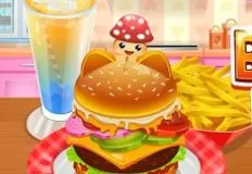 Cooking Games, Burger Kitty, Games-kids.com