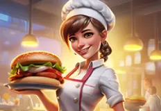 Cooking Games, Burger Voyage, Games-kids.com