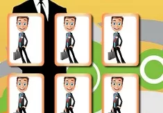 Puzzle Games, Businessman Memory Cards, Games-kids.com