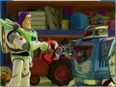 Toy Story Games, Buzz and Robot Puzzle, Games-kids.com