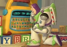 Toy Story Games, Buzz Lightyear Thinking Puzzle, Games-kids.com