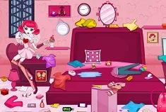 Ever After High Games, CA Cupid Messy Room, Games-kids.com