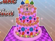 Cooking Games, Candy Cake Decoration, Games-kids.com