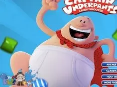 Captain Underpants Games, Captain Underpants Candy Shooter, Games-kids.com