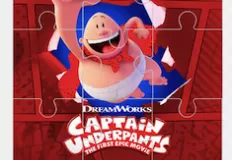 Captain Underpants Games, Captain Underpants Puzzle Jigsaw, Games-kids.com