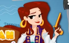 Pirates Games, Caribbean Pirate Girl Adventure, Games-kids.com