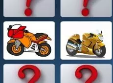 Boys Games, Cartoon Motorbikes Memory, Games-kids.com