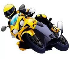 Puzzle Games, Cartoon Motorcycles Puzzle, Games-kids.com