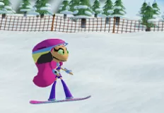 Teen Titans Games, Cartoon Network Winter Games, Games-kids.com