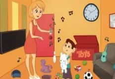 Differences Games, Cartoons Kids Room, Games-kids.com