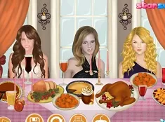 Girl Games, Celebrity Thanksgiving, Games-kids.com