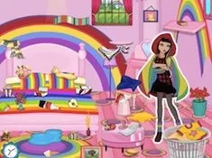 Ever After High Games, Cerise Hood Rainbow Room Cleaning, Games-kids.com