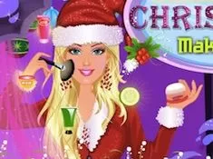 Barbie Games, Charming Barbie Christmas Makeover, Games-kids.com