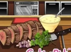 Cooking Games, Chateaubriand Deluxe, Games-kids.com