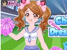 Girl Games, Cheerleader Dress Up, Games-kids.com