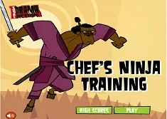 Total Drama Games, Chef's Ninja Training, Games-kids.com