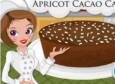 Cooking Games, Chestnut Flour Apricot Cacao Cake, Games-kids.com