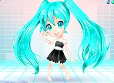 Girl Games, Chibi Hatsune MIku, Games-kids.com