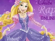 Rapunzel Games, Chibi Rapunzel Coloring, Games-kids.com