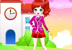 Girl Games, Chic School Uniform, Games-kids.com