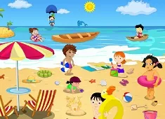 Decoration Games, Children Beach Decor, Games-kids.com