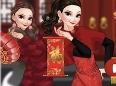 Girl Games, Chinese New Year, Games-kids.com