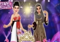 Princess Games, Chinese vs Arabic Beauty Contest, Games-kids.com