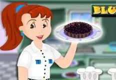 Cooking Games, Chocolate Blueberry Pie, Games-kids.com